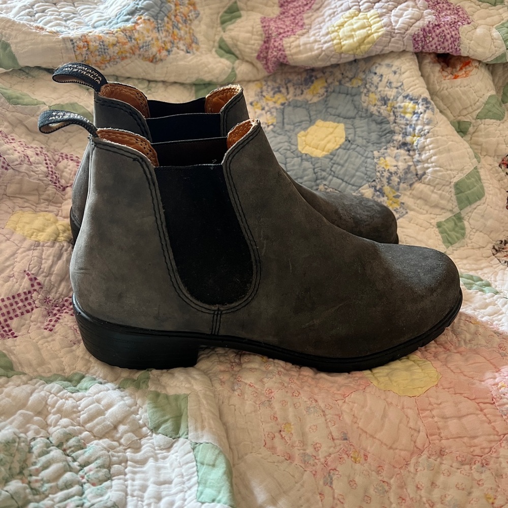 Blundstone Heeled Boot Rustic Black
